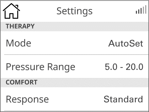SL UI screenshot Settings