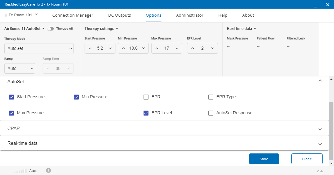 SL UI screenshot Admin_Options
